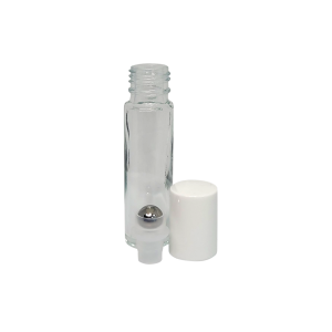 components clear glass Rollerball 10ml